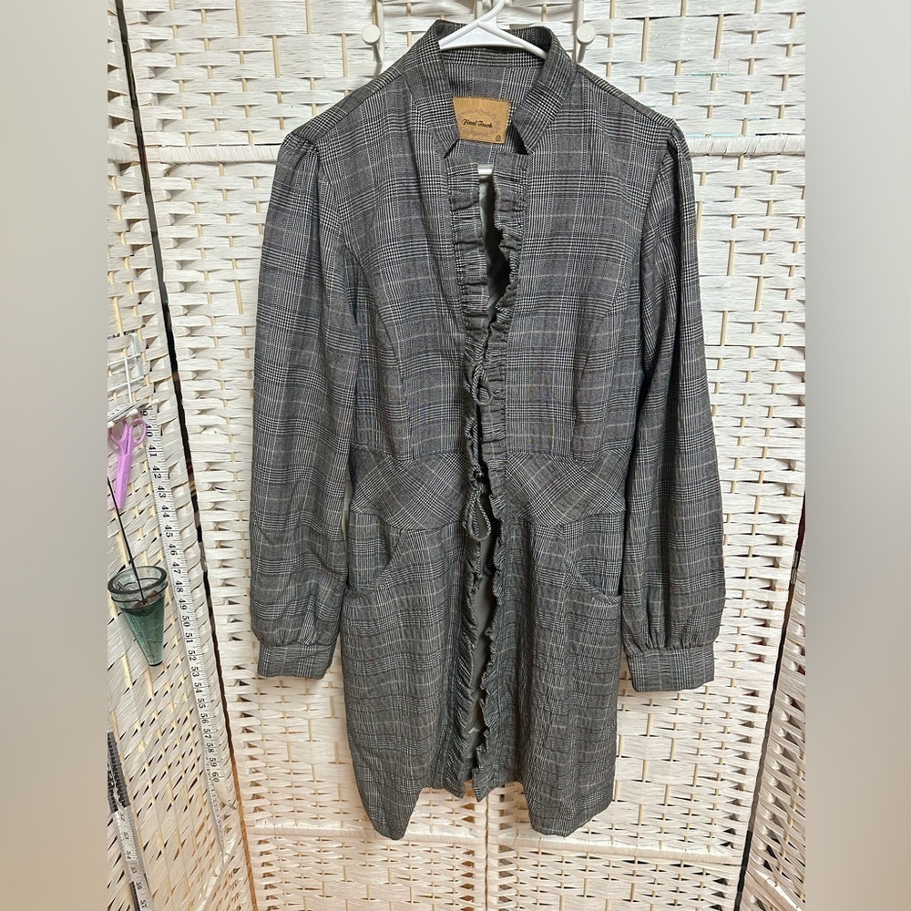 Final Touch lightweight‎ tweed jacket size M excellent vintage condition lined